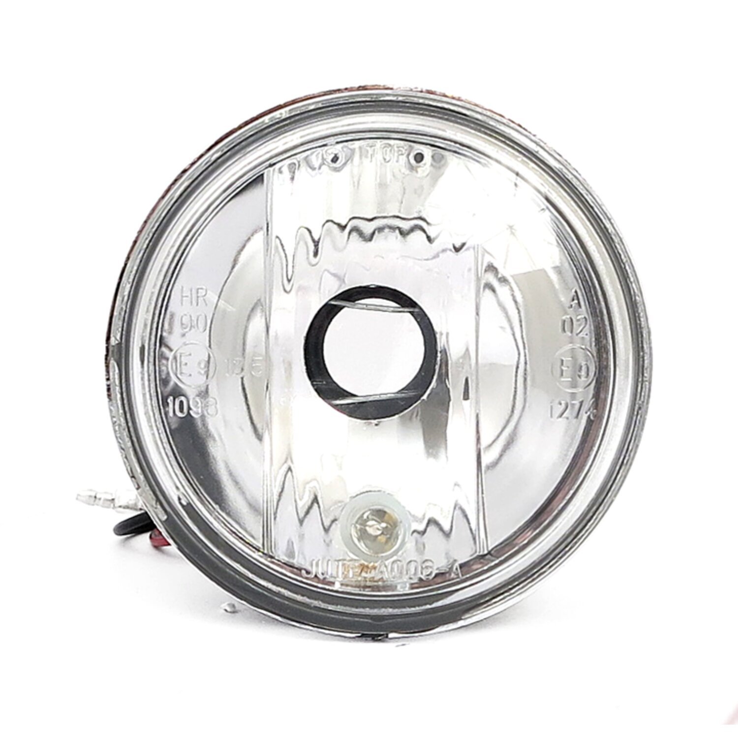 3-1/2" H4 headlamp unit. Clear lens, White