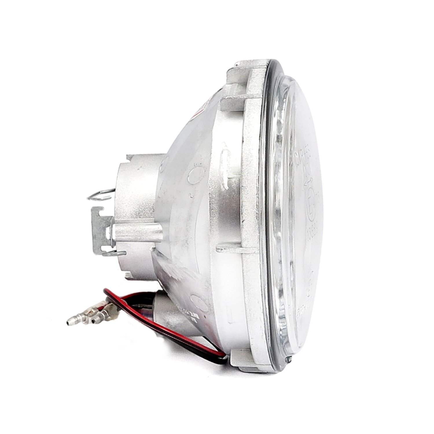 120mm HS1 12V 35/35W headlamp unit. Clear lens, White