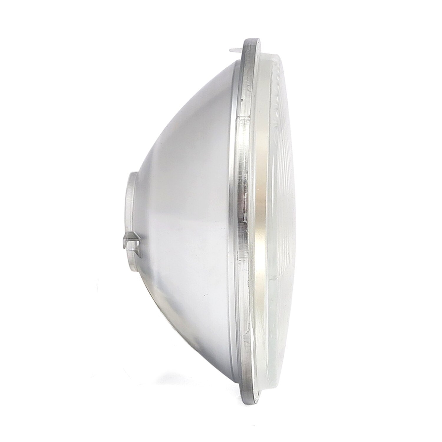 154mm H4 headlamp unit. ribbed lens