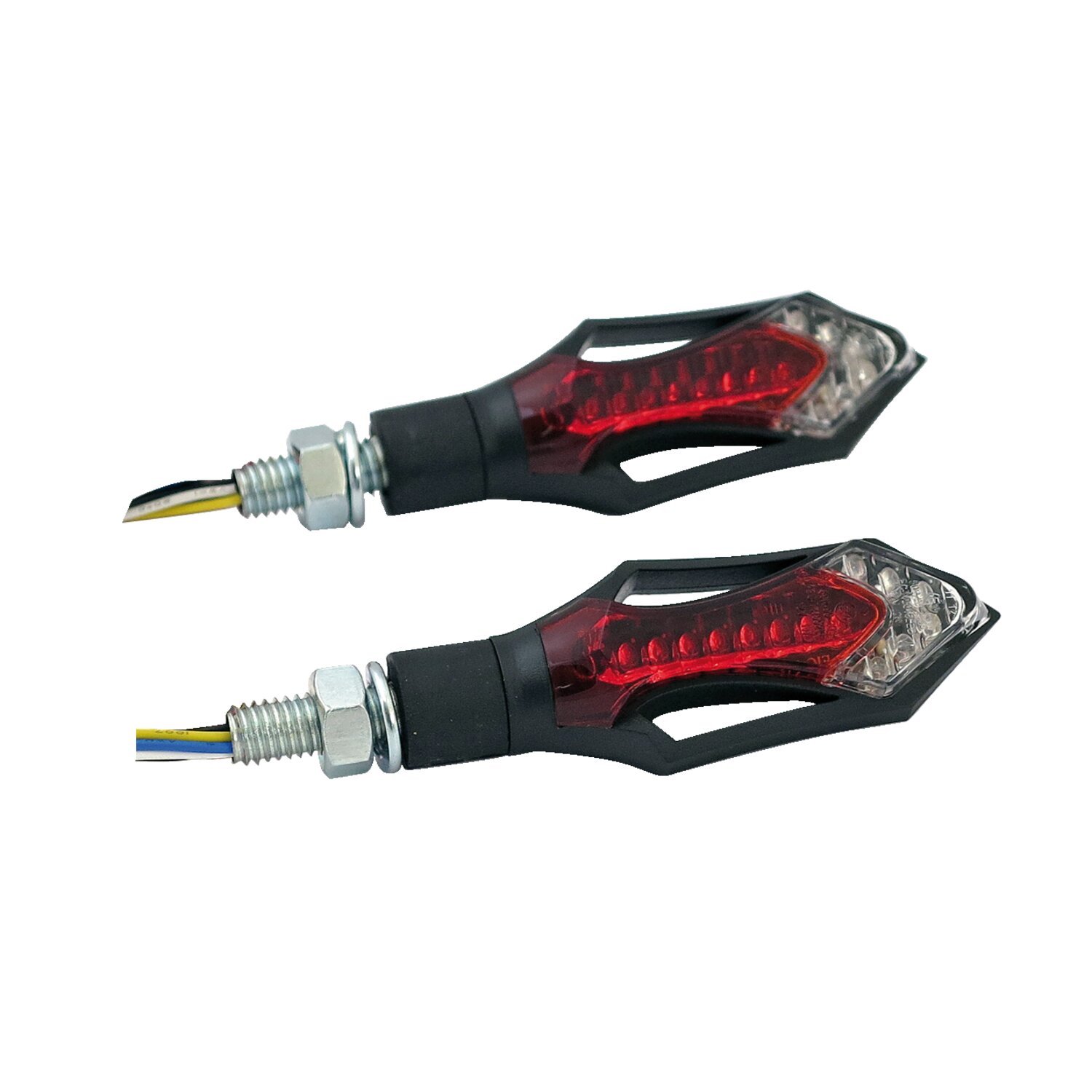 Hatch, LED turn signal / taillight combo. Red lens