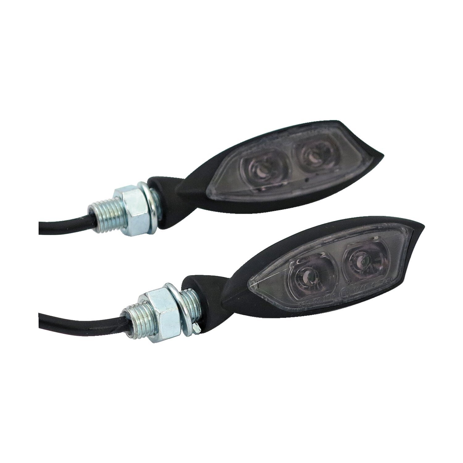 Morella duo, LED taillight / turn signal combo, Black, smoke