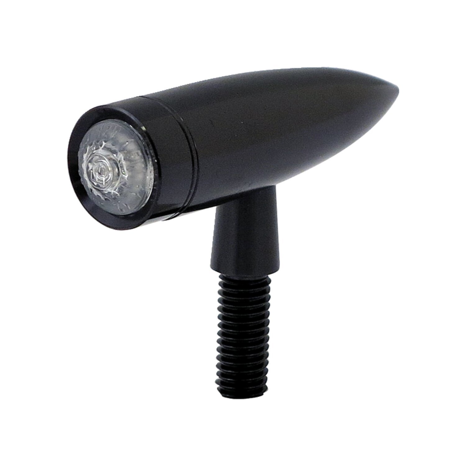 Mono bullet LED taillight, Black, Chrome