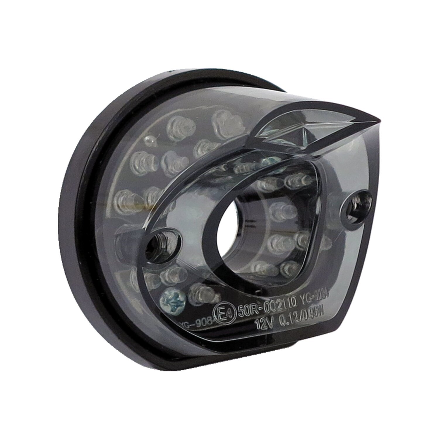 Madison ring LED taillight, Black