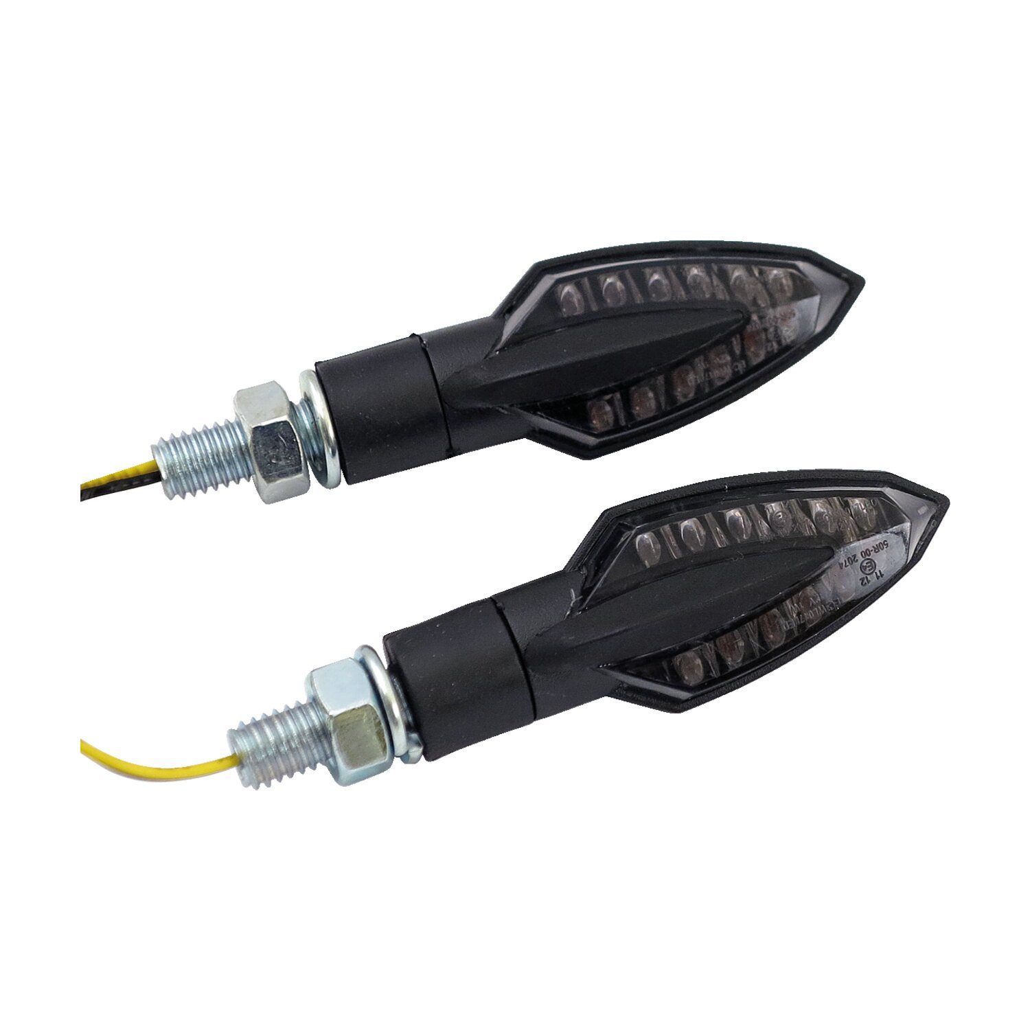 Vinci, LED turn signal set, Black