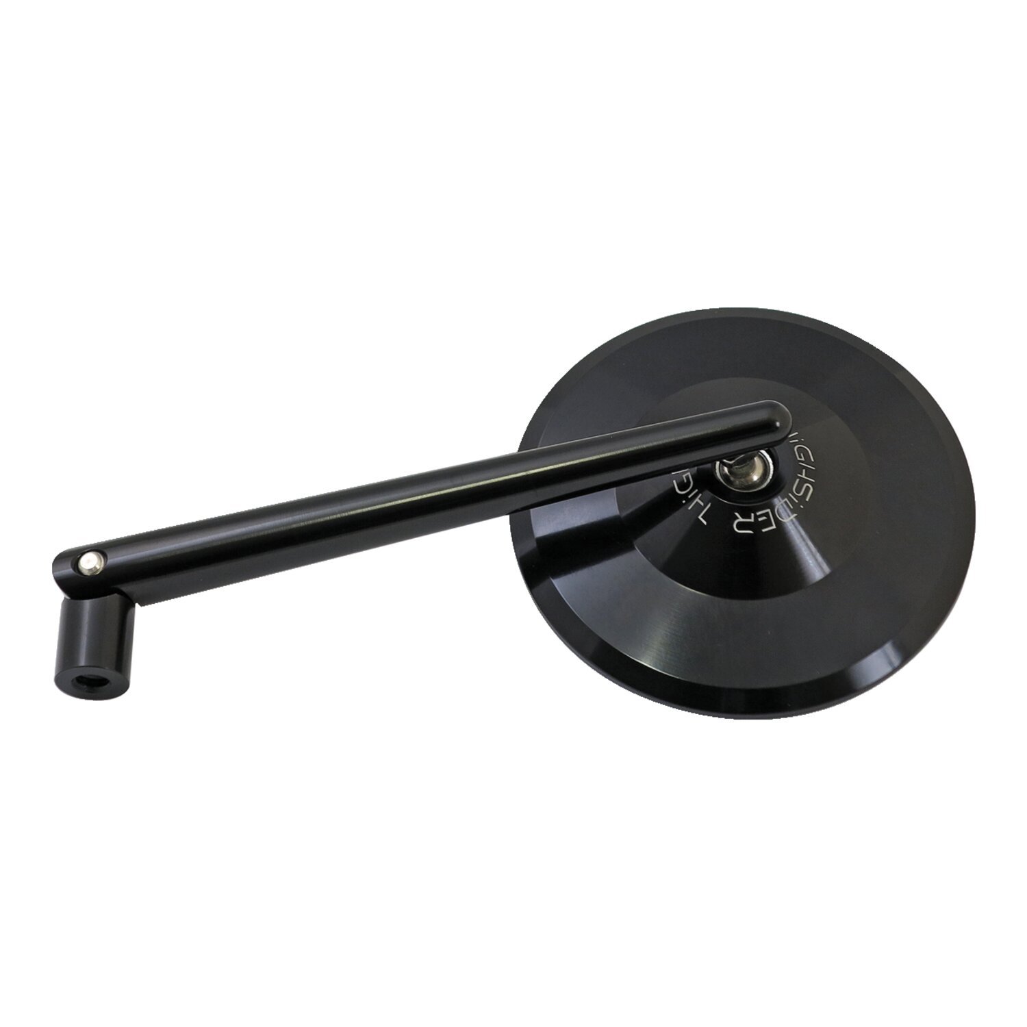 Montana round mirror. Black, l&r