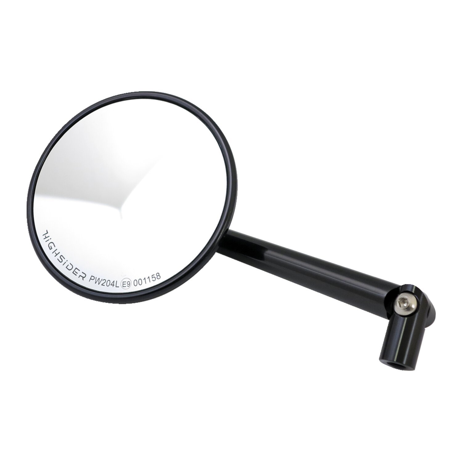 Montana round mirror. Black, l&r