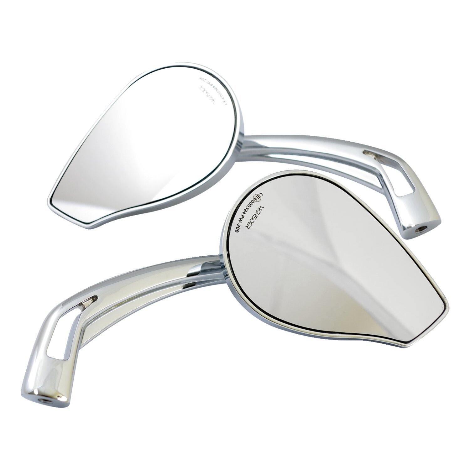 Mirror set 'Phoenix 2, Chrome