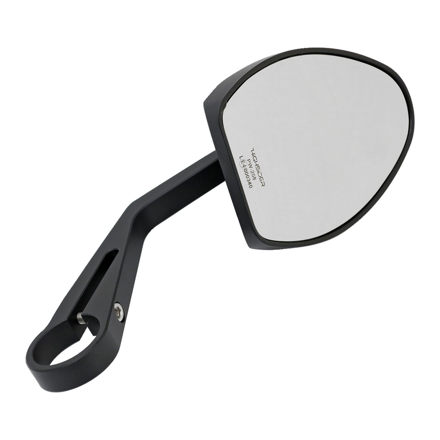 Mirror ferrara 2 clamp-on, Black