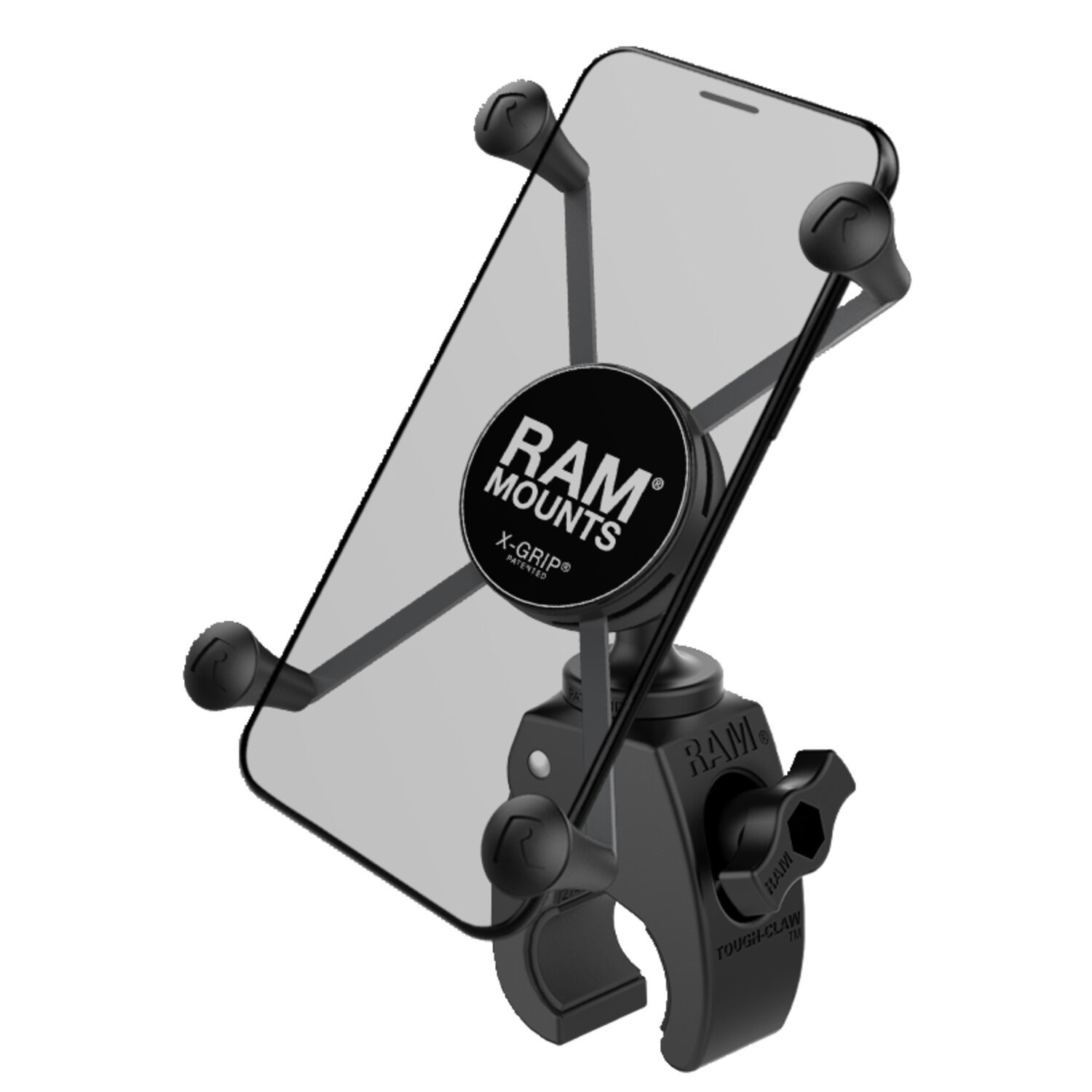 RAM Mounts, Low Profile X-Grip with Tough-Claw™ Base. Large