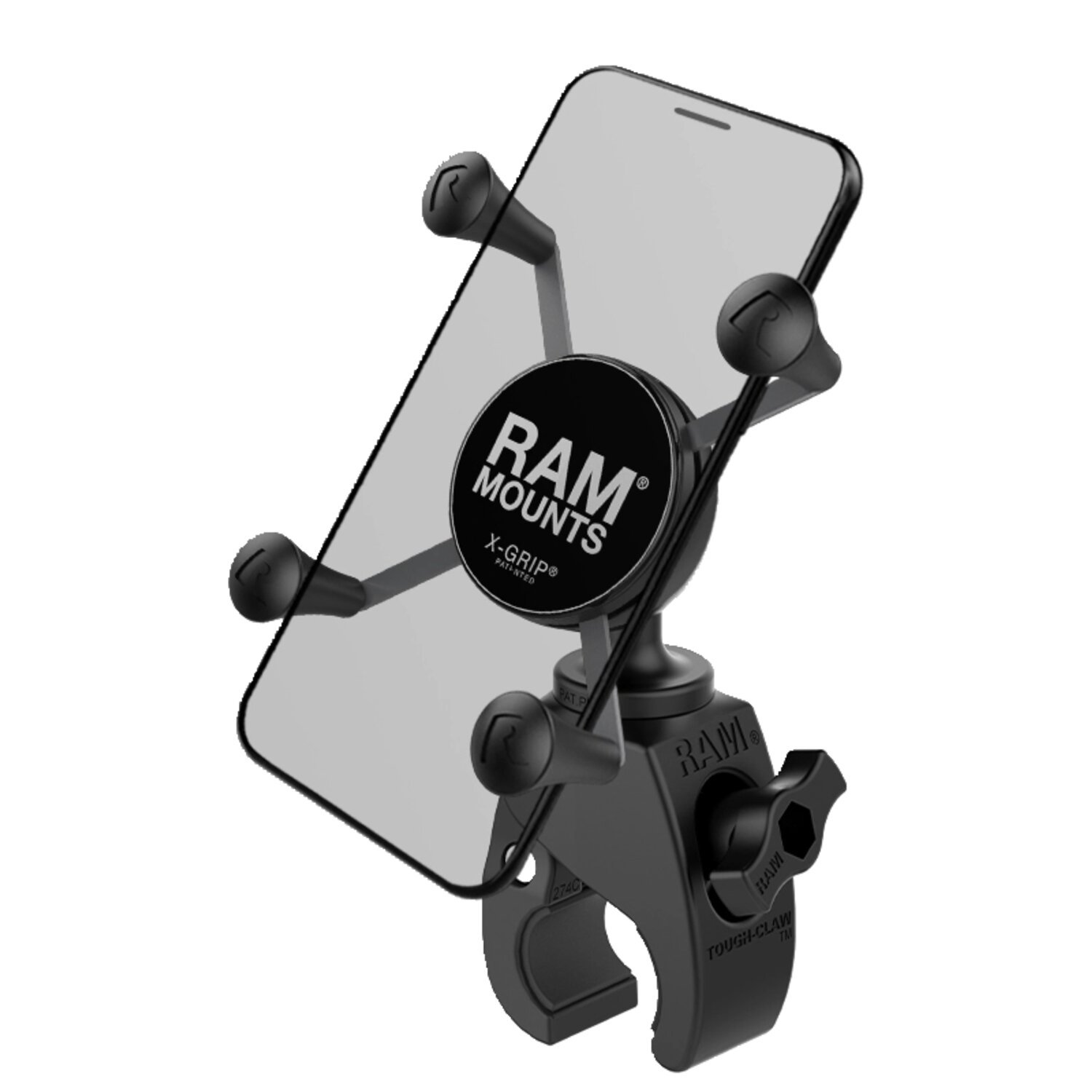 RAM Mounts, Low Profile X-Grip with Tough-Claw™ Base. Small