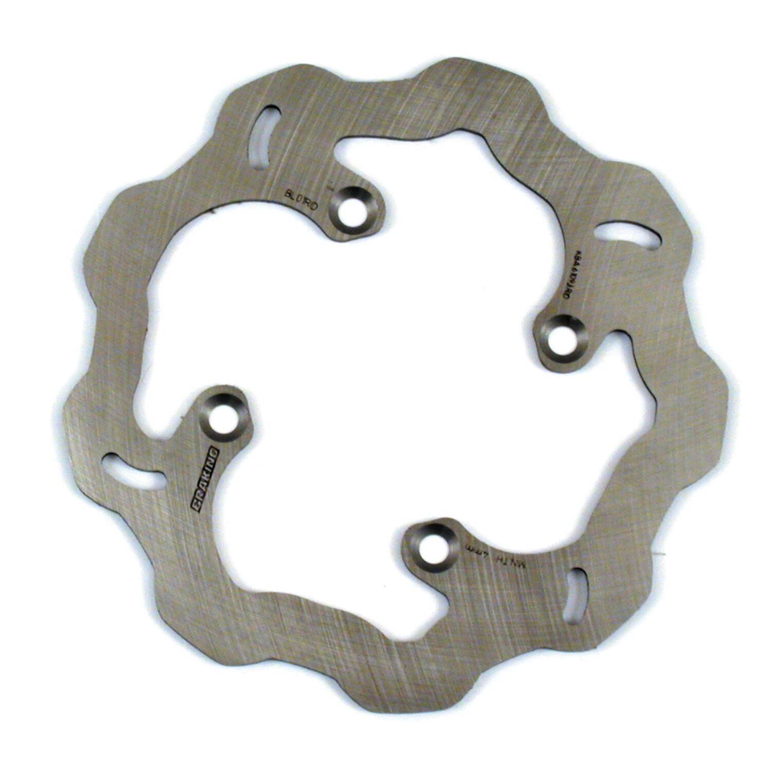 Braking, Buell wave brake rotor. Rear