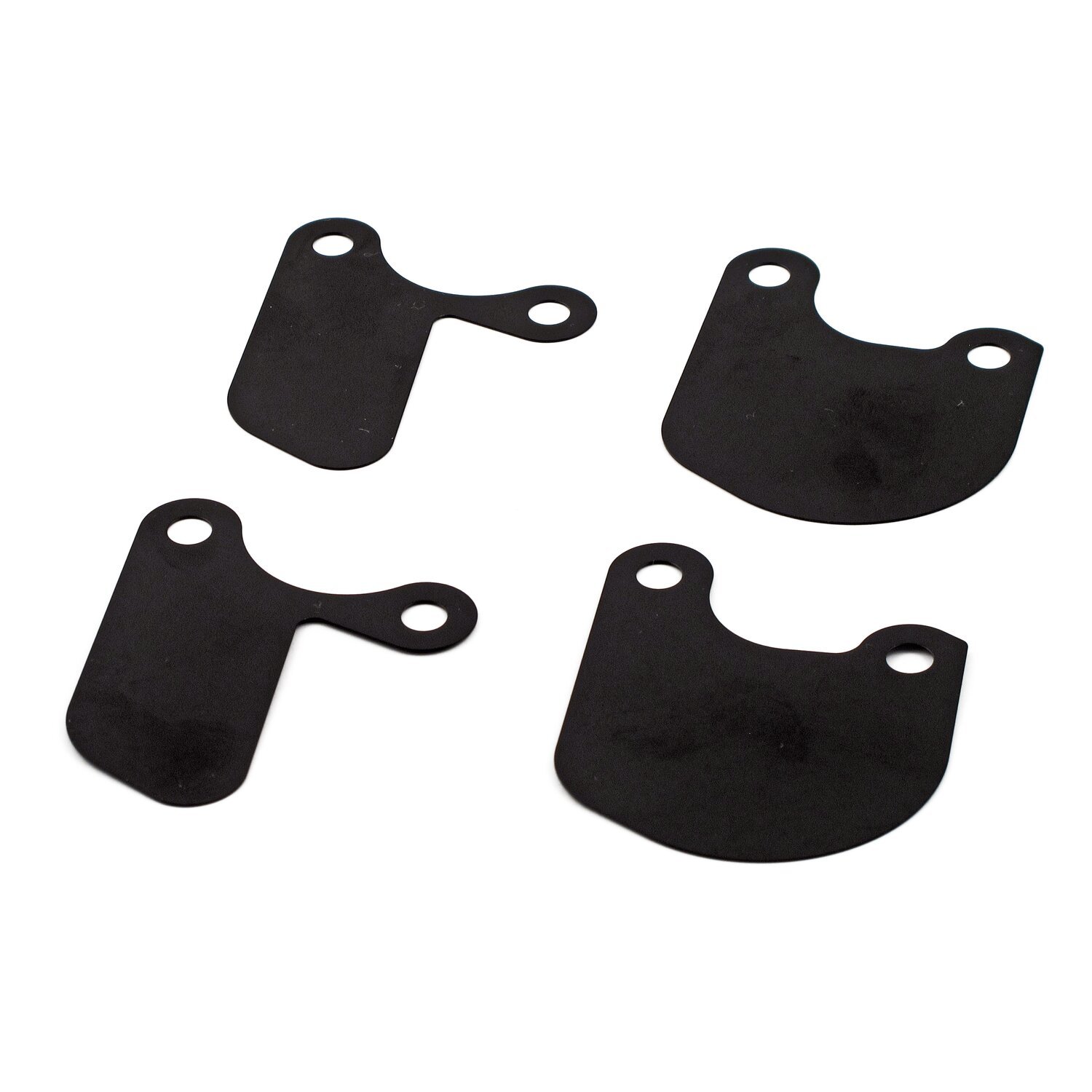 Shim plate set, front brake pad