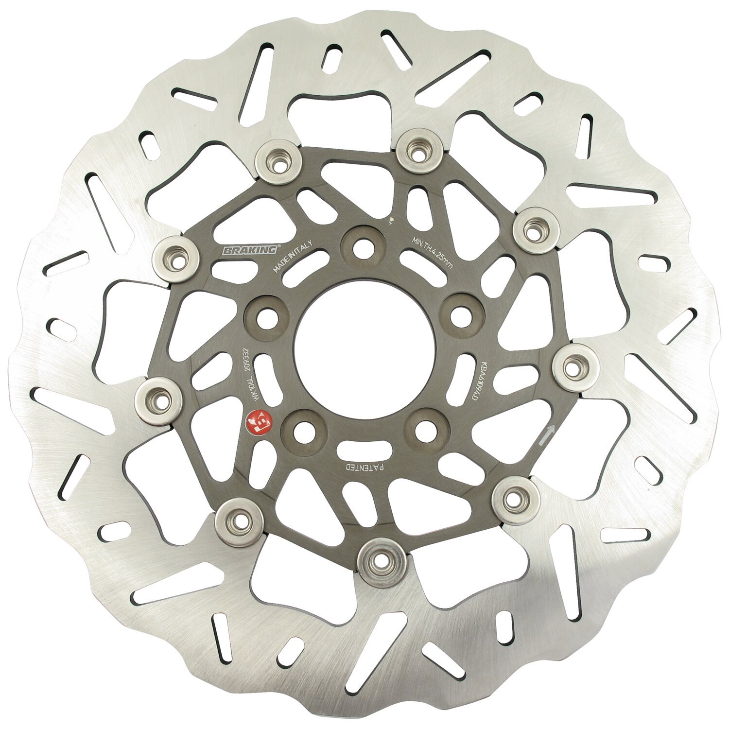 Braking Wave brake rotor 11.5", front left, 292 mm