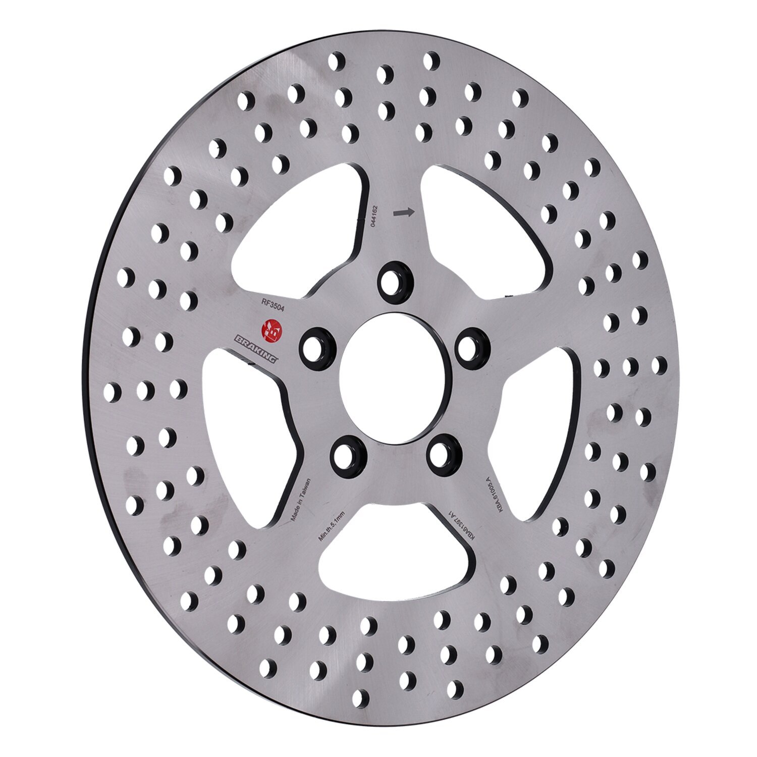 Braking, solid brake rotor 11.8", rear