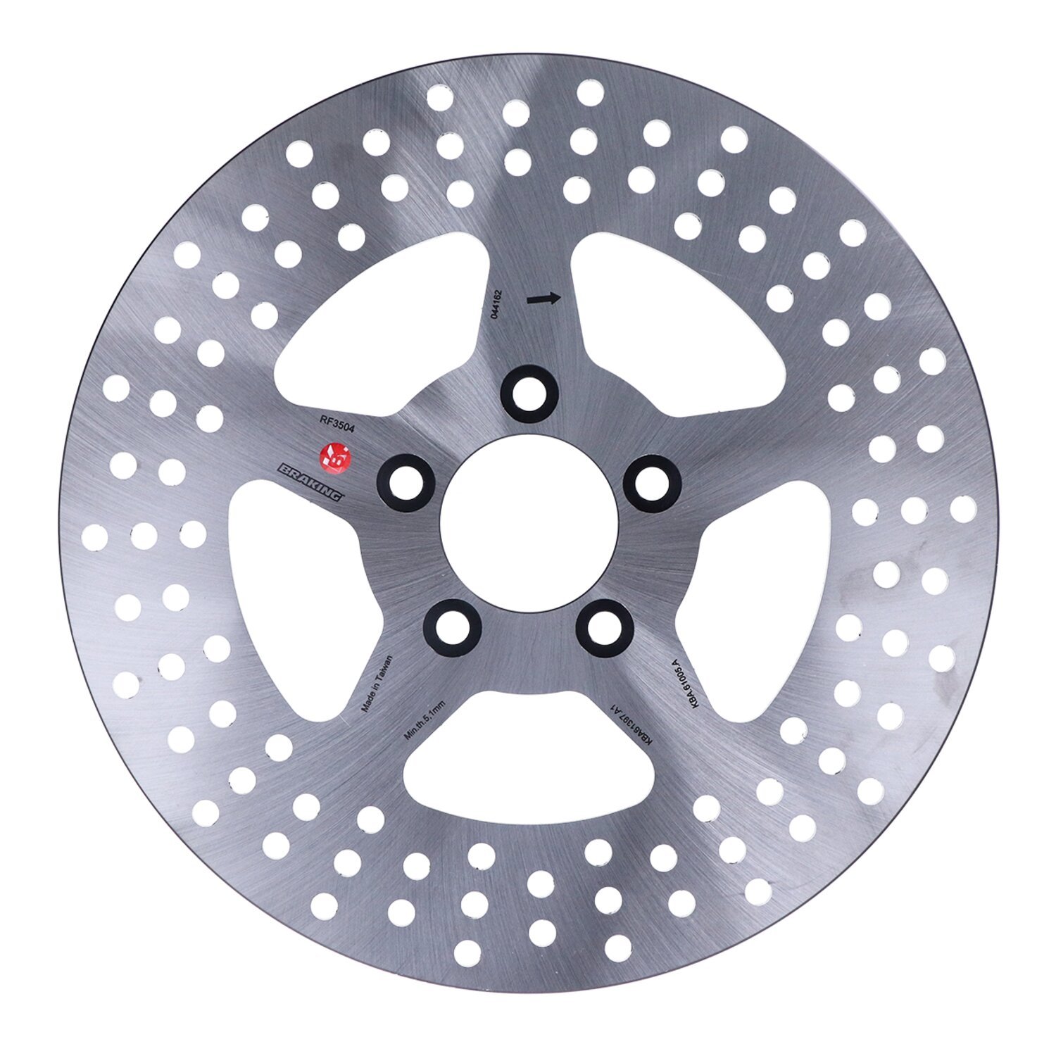 Braking, solid brake rotor 11.8", rear