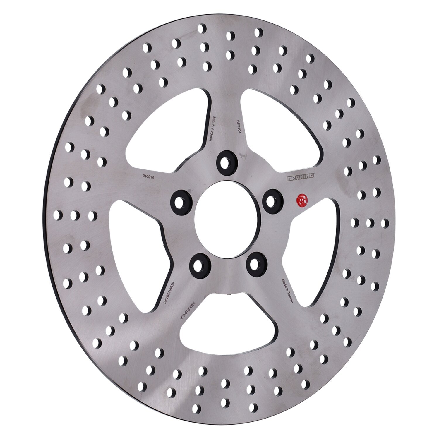 Braking solid brake rotor 11.8", front left & right