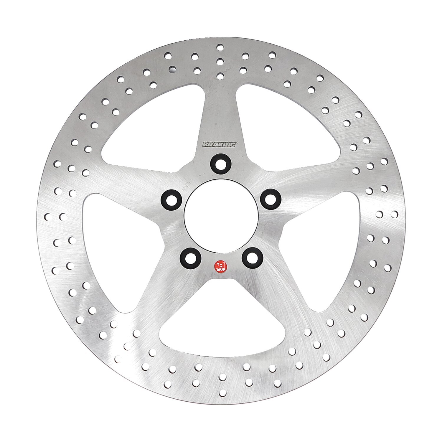 Braking solid drilled brake rotor 11.5", front left