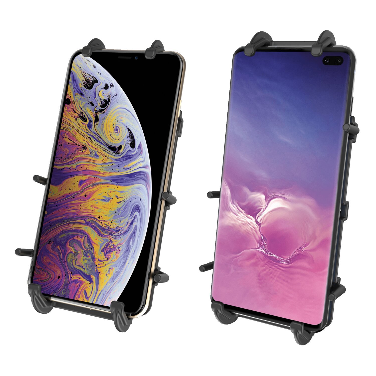RAM Mounts, Quick-Grip phone holder without ball. Large, Black