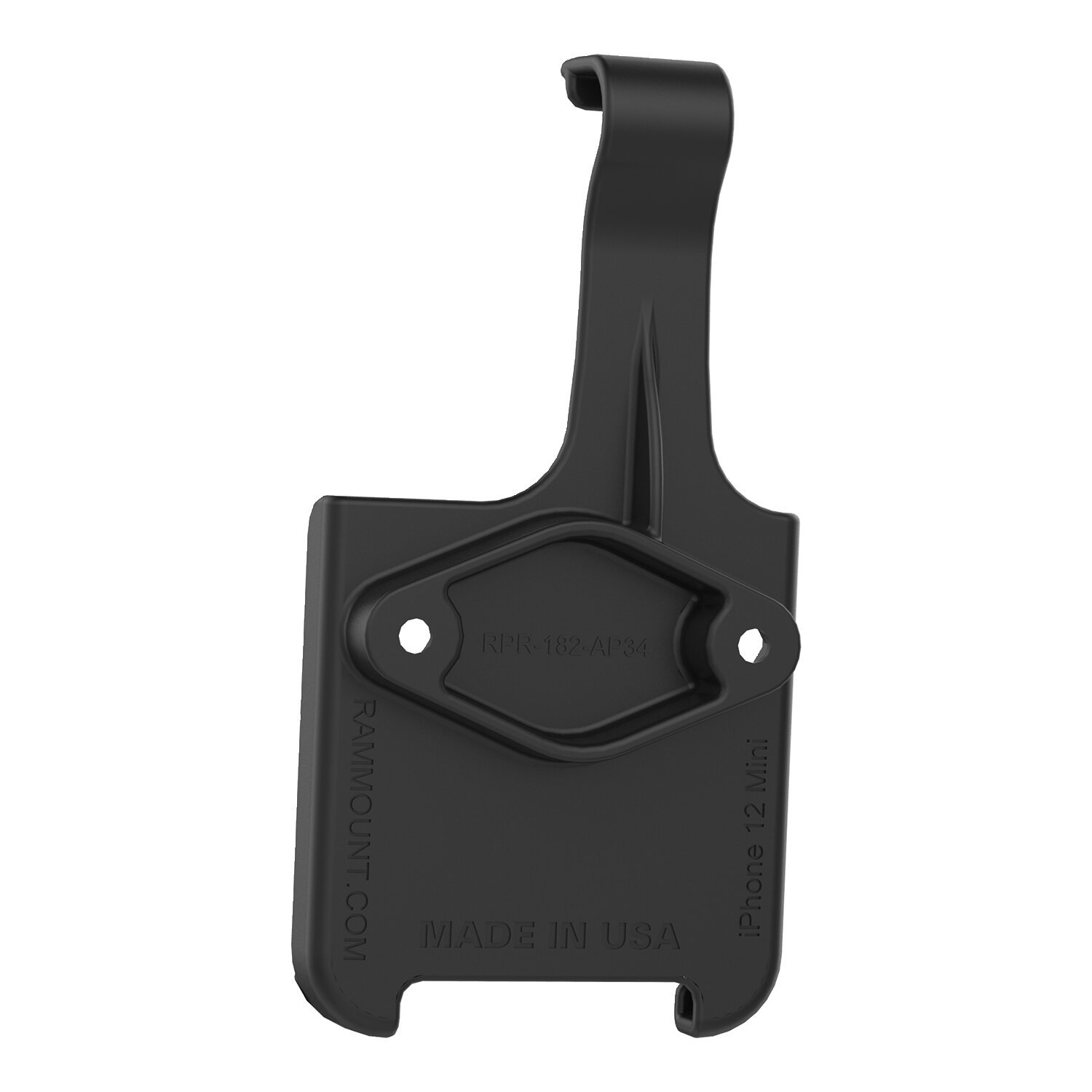 RAM Mounts, Form-fit cradle for Apple iPhone 12 mini/13, mini Black
