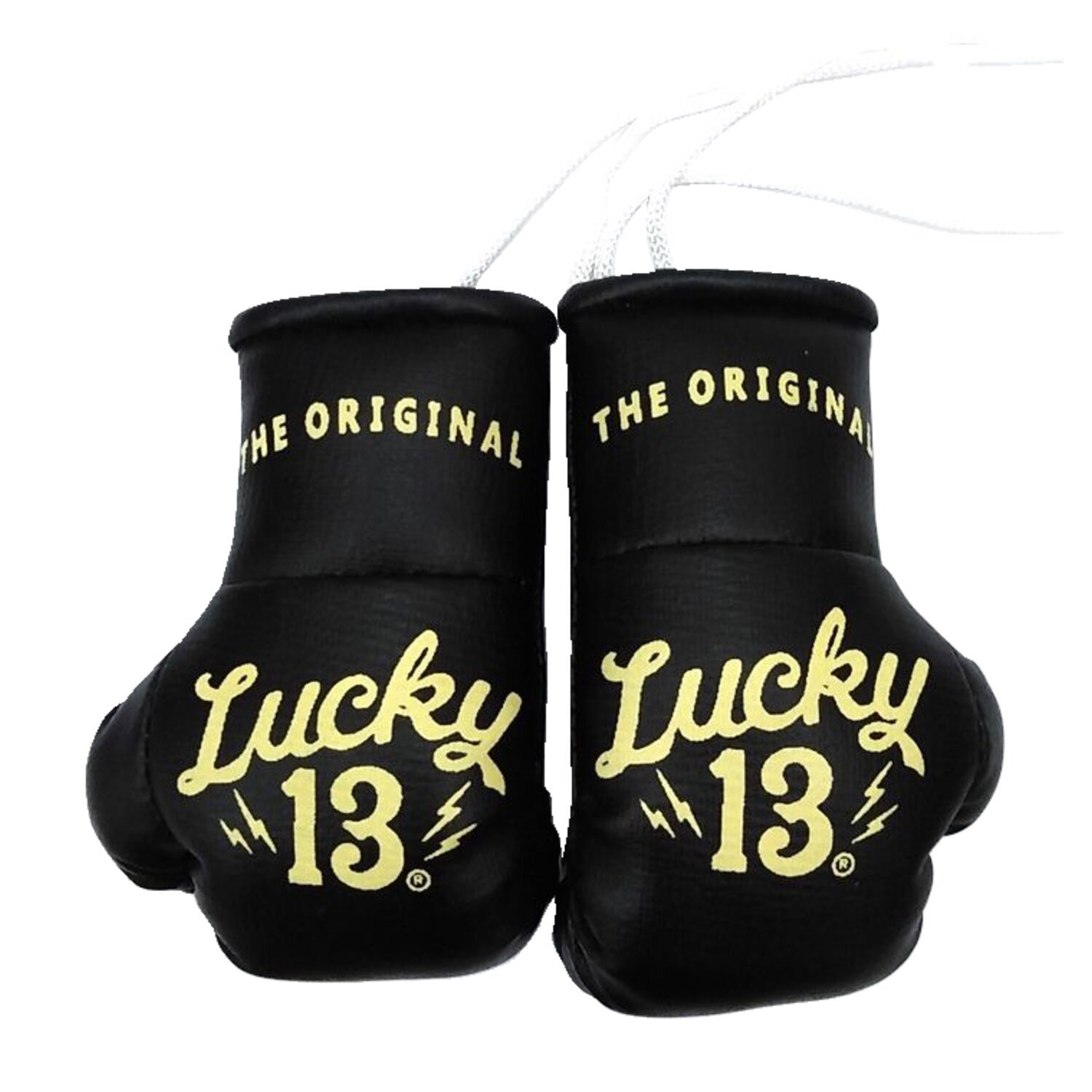 Lucky 13 mini boxing gloves black