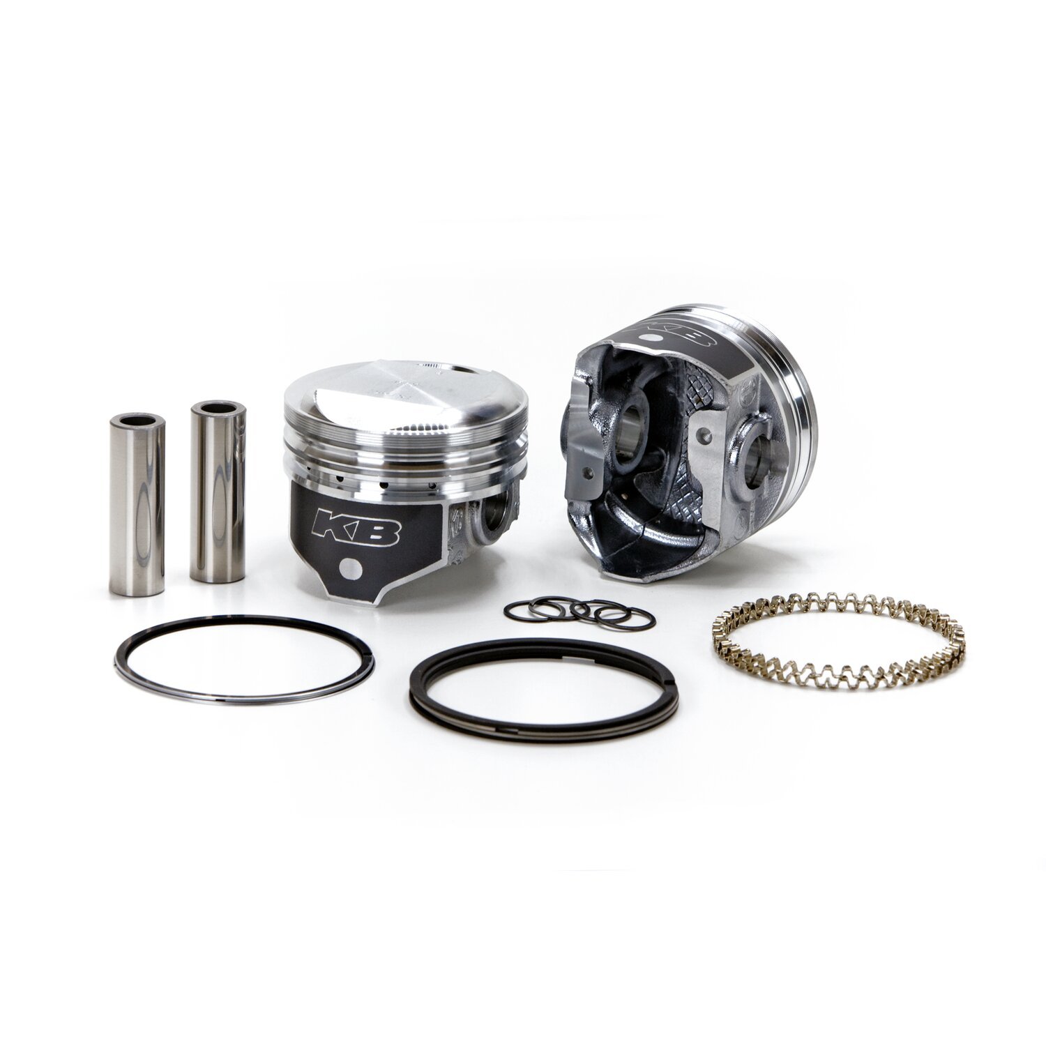 KB Performance, 1340cc Evo B.T. pop-up piston kit. STD