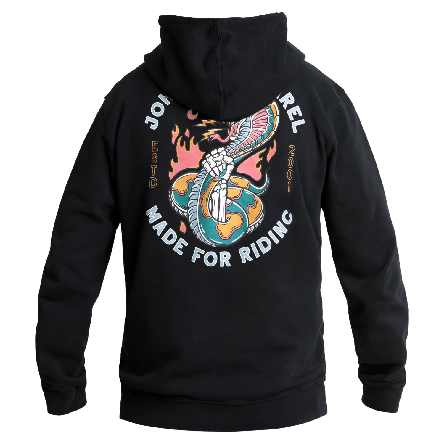 XL — John Doe Snake II hoodie black, XL