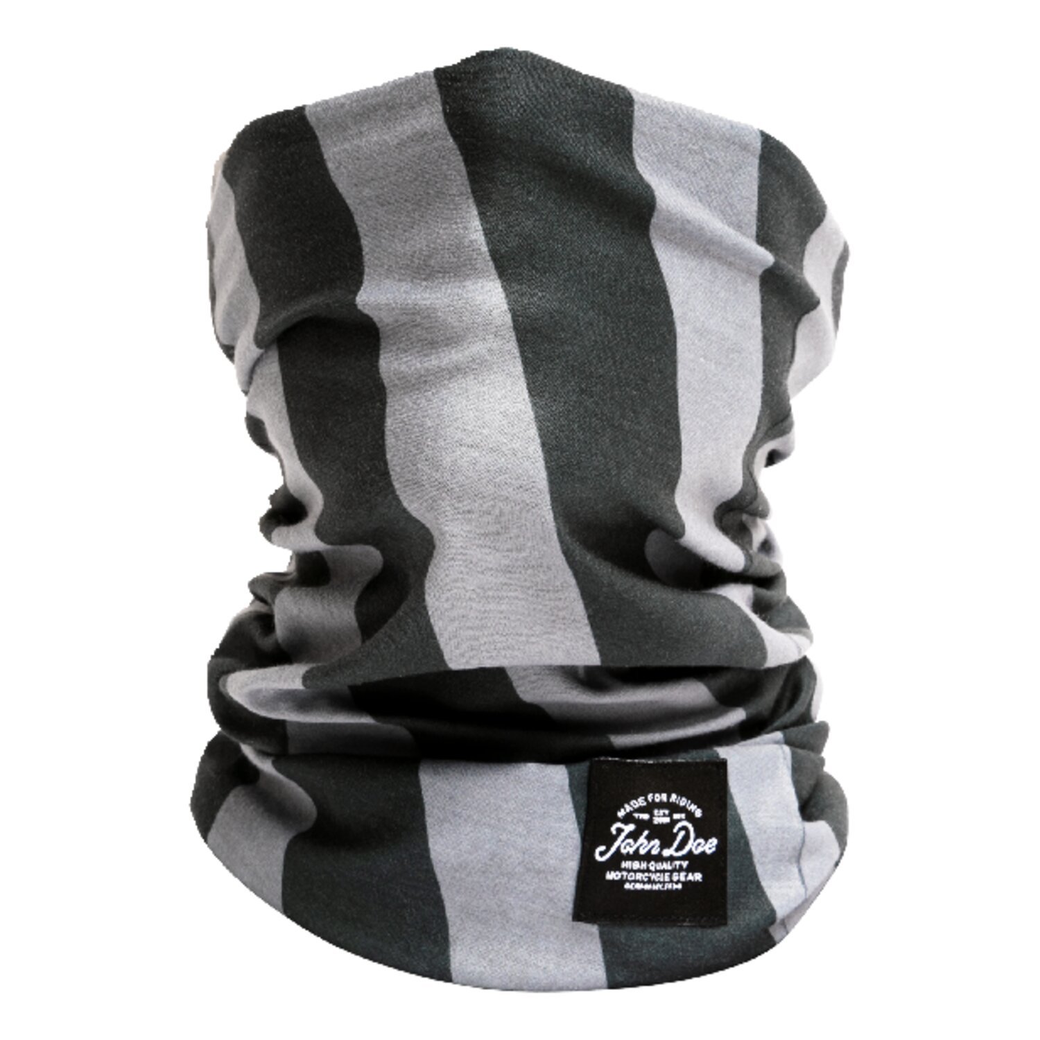 John Doe Stripes black Grey tunnel, One size fits most