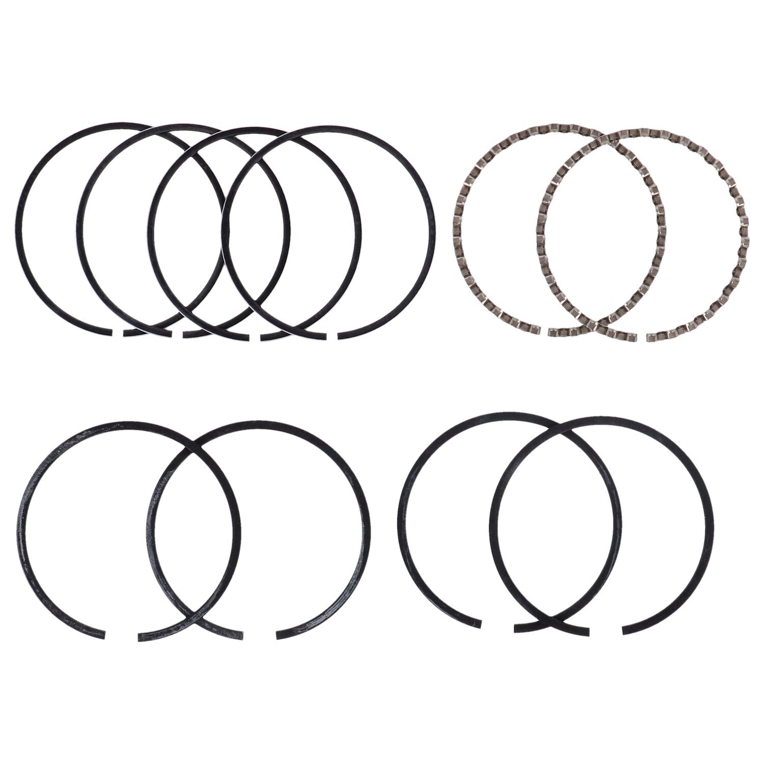 Hastings, 2-3/4" bore piston ring set. +.030"
