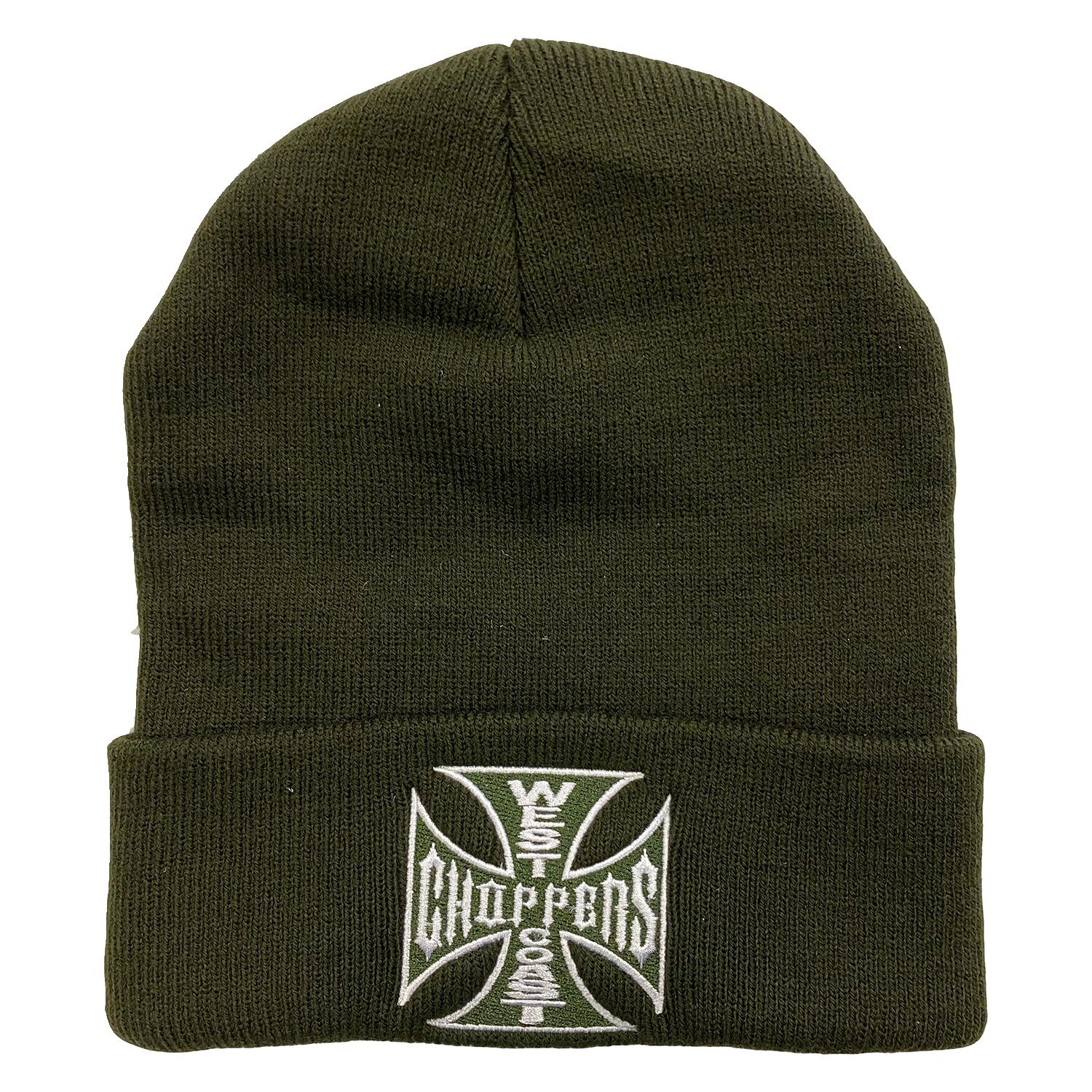 WCC OG roll-up beanie, dark Green, olive