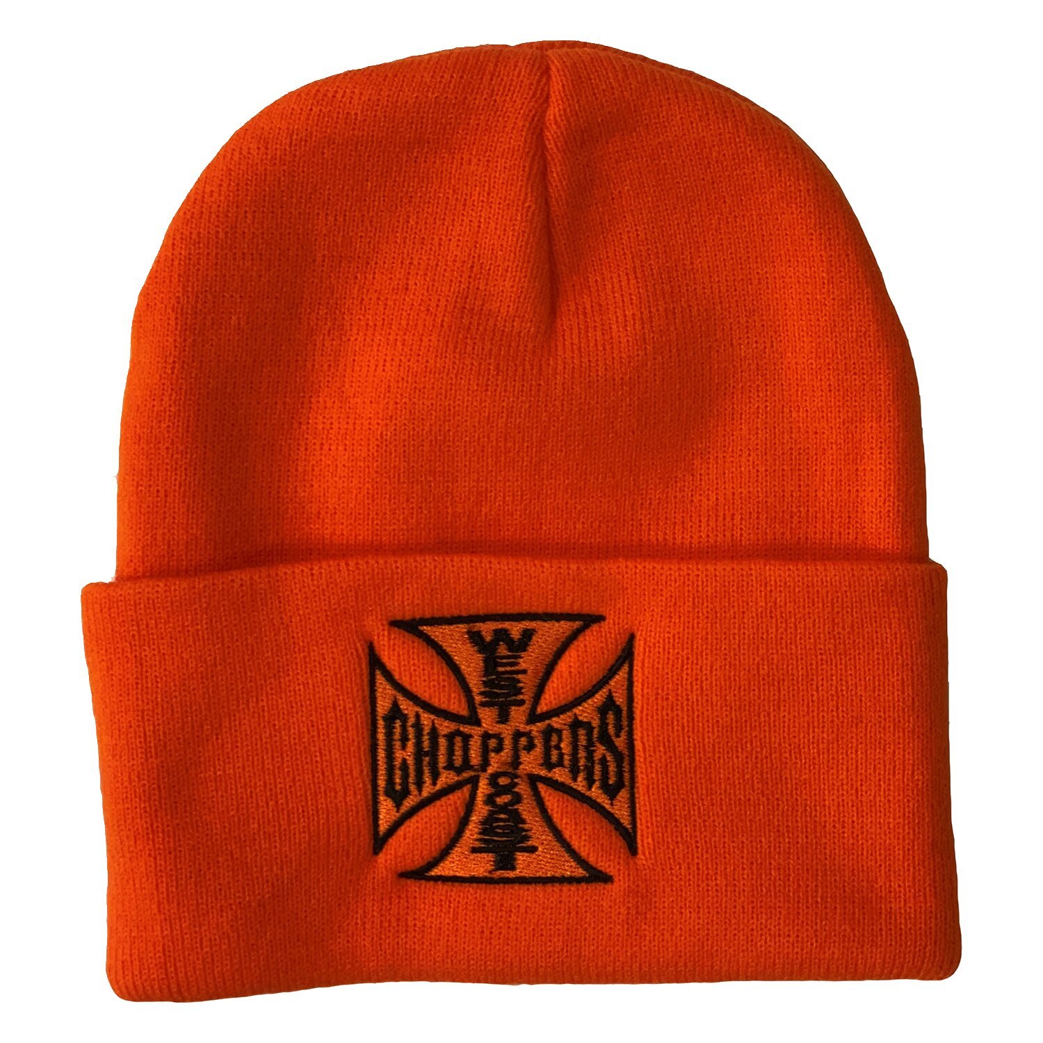 WCC OG roll-up beanie, dark Orange, Orange