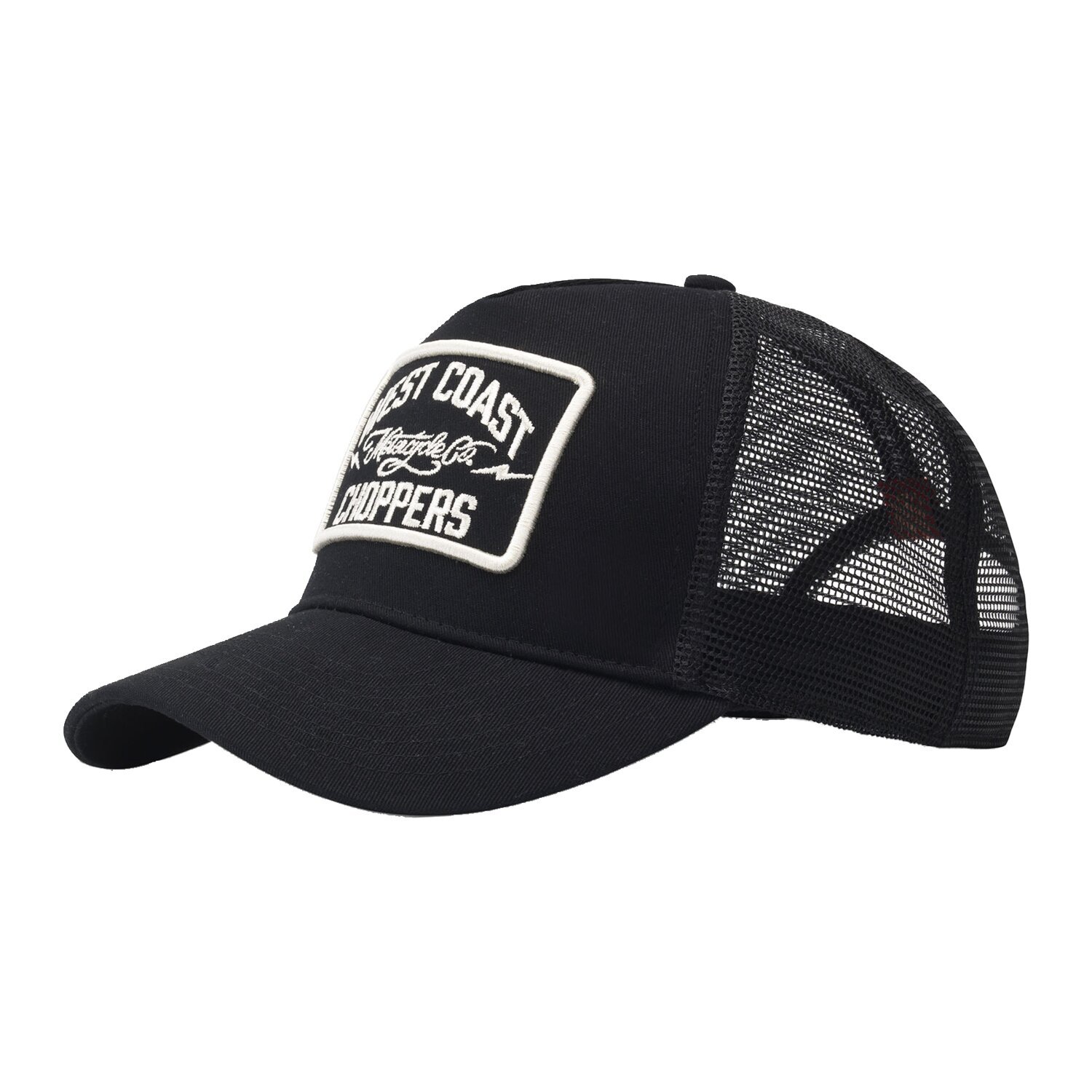 WCC Motorcycle Co. 5-panel trucker cap black
