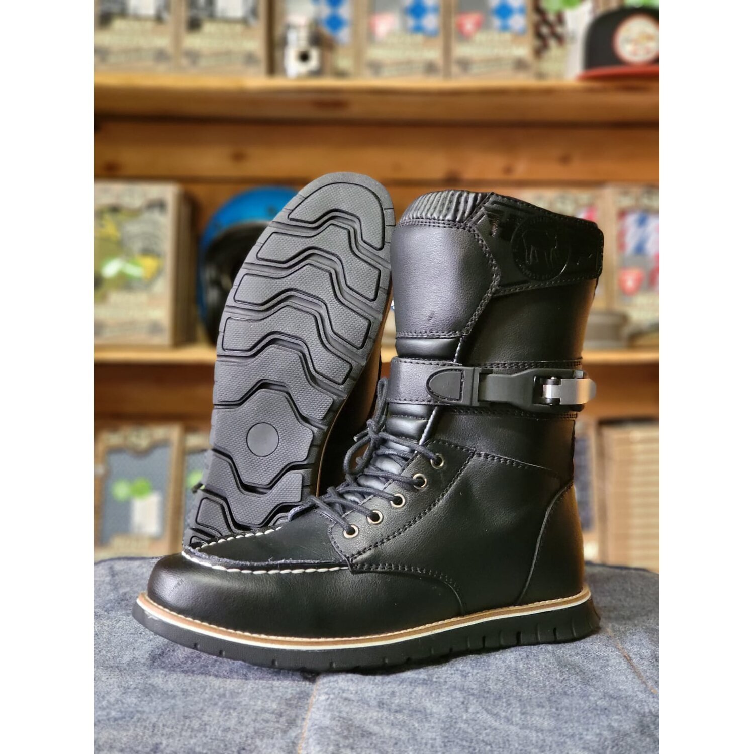 Holy Freedom Night Hawk boots, Black, 40