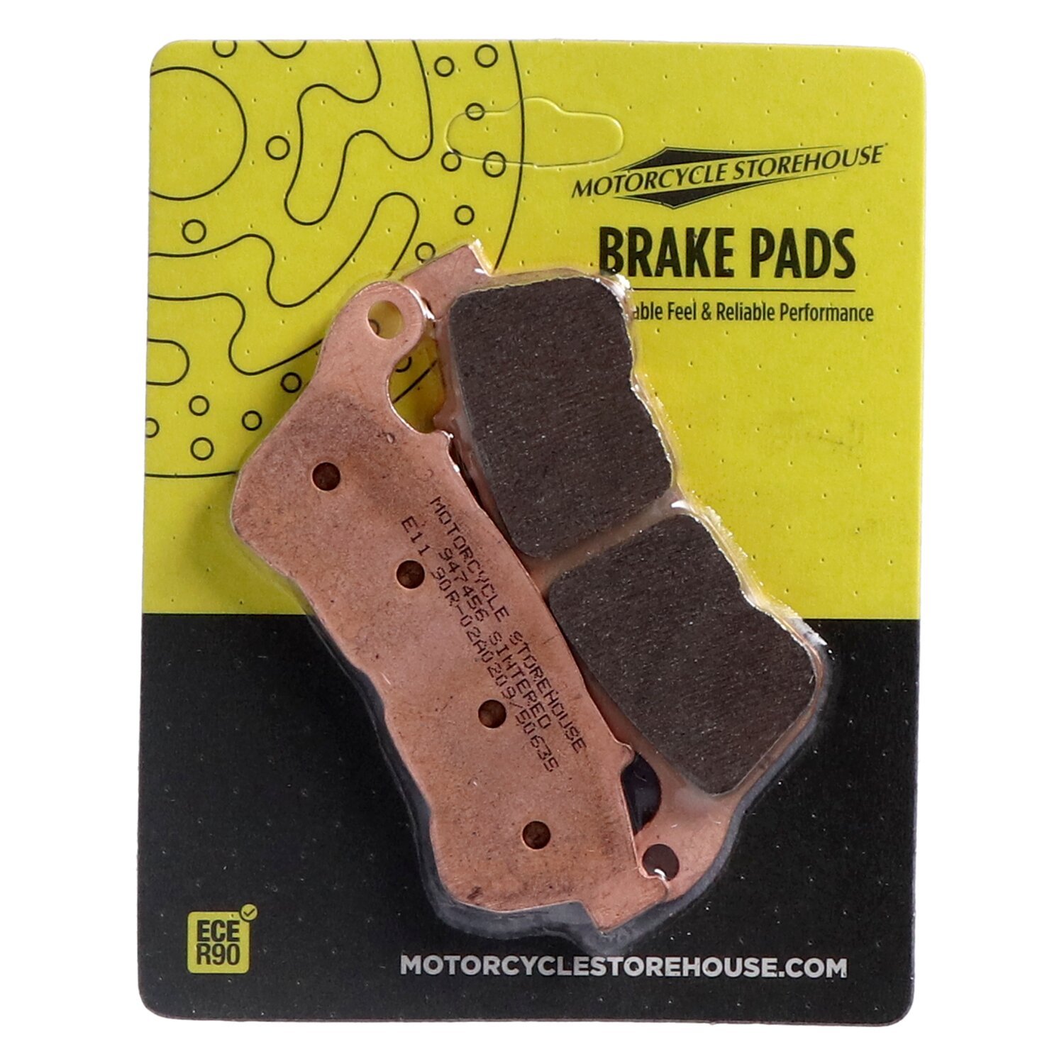 MCS, brake pads front. Sintered