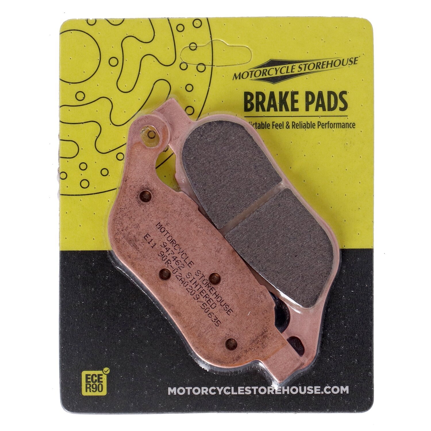 MCS, brake pads rear. Sintered