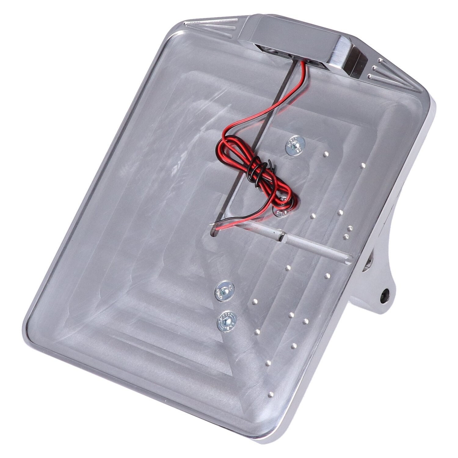 CPV, side mount license plate bracket, Polished