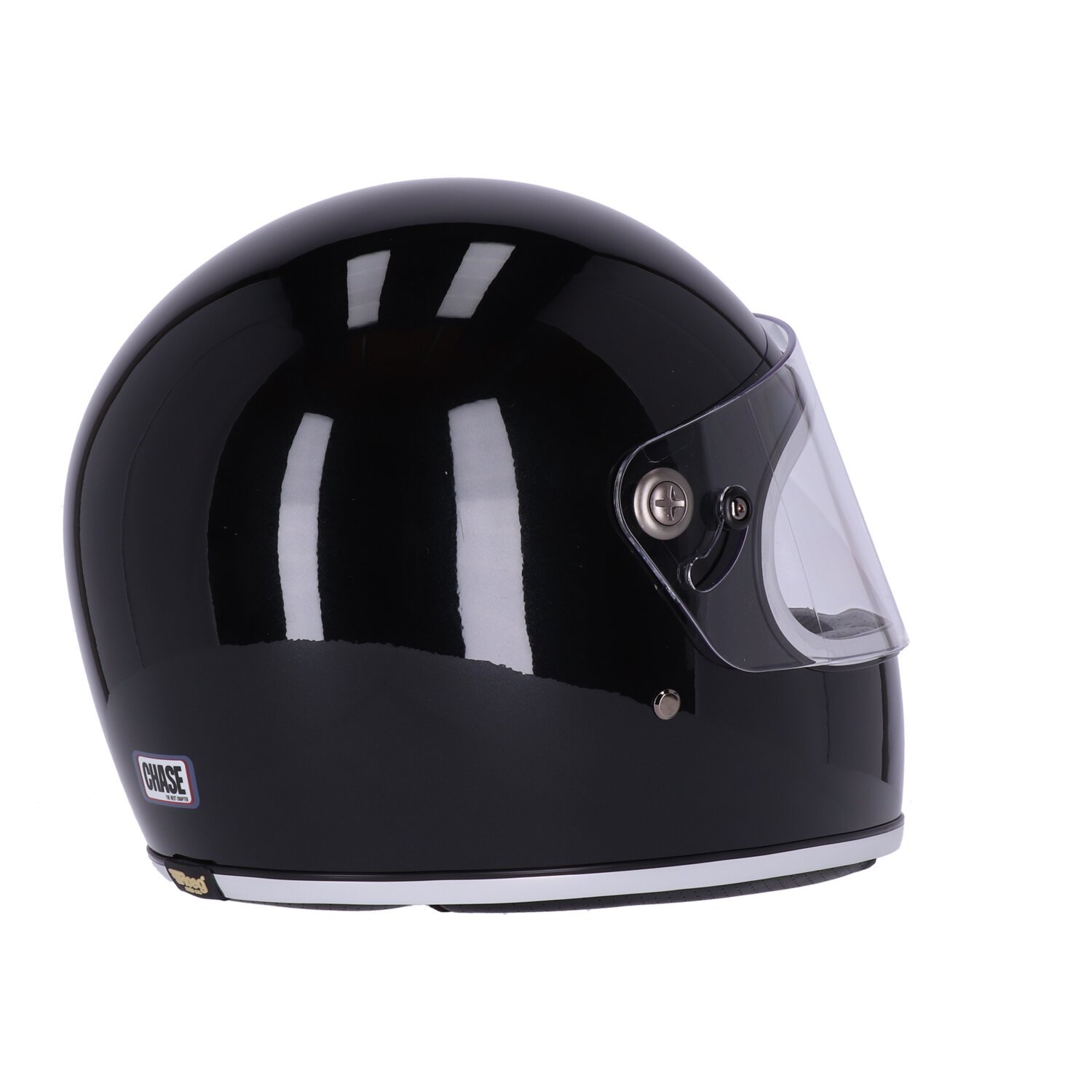 Roeg Chase helmet, Black, L, Gloss