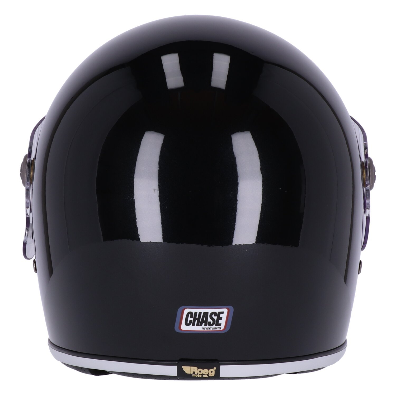 Roeg Chase helmet, Black, L, Gloss