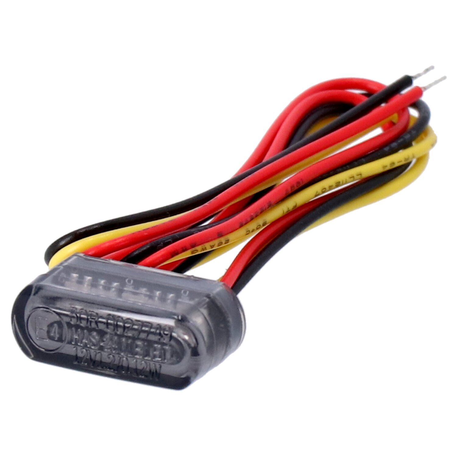 Fastline LED light, taillight with brake light. Smoke lens, Red