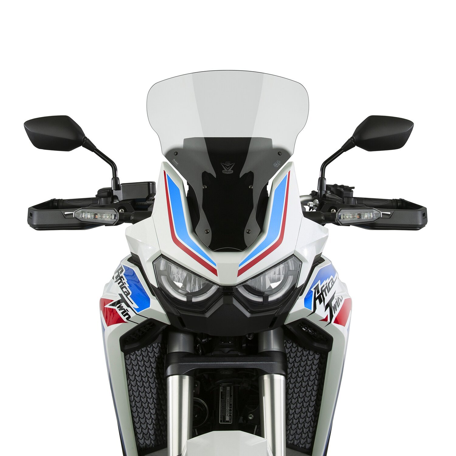 14 inch — NC, VStream® Sport windshield mid. Light tinted, Gray