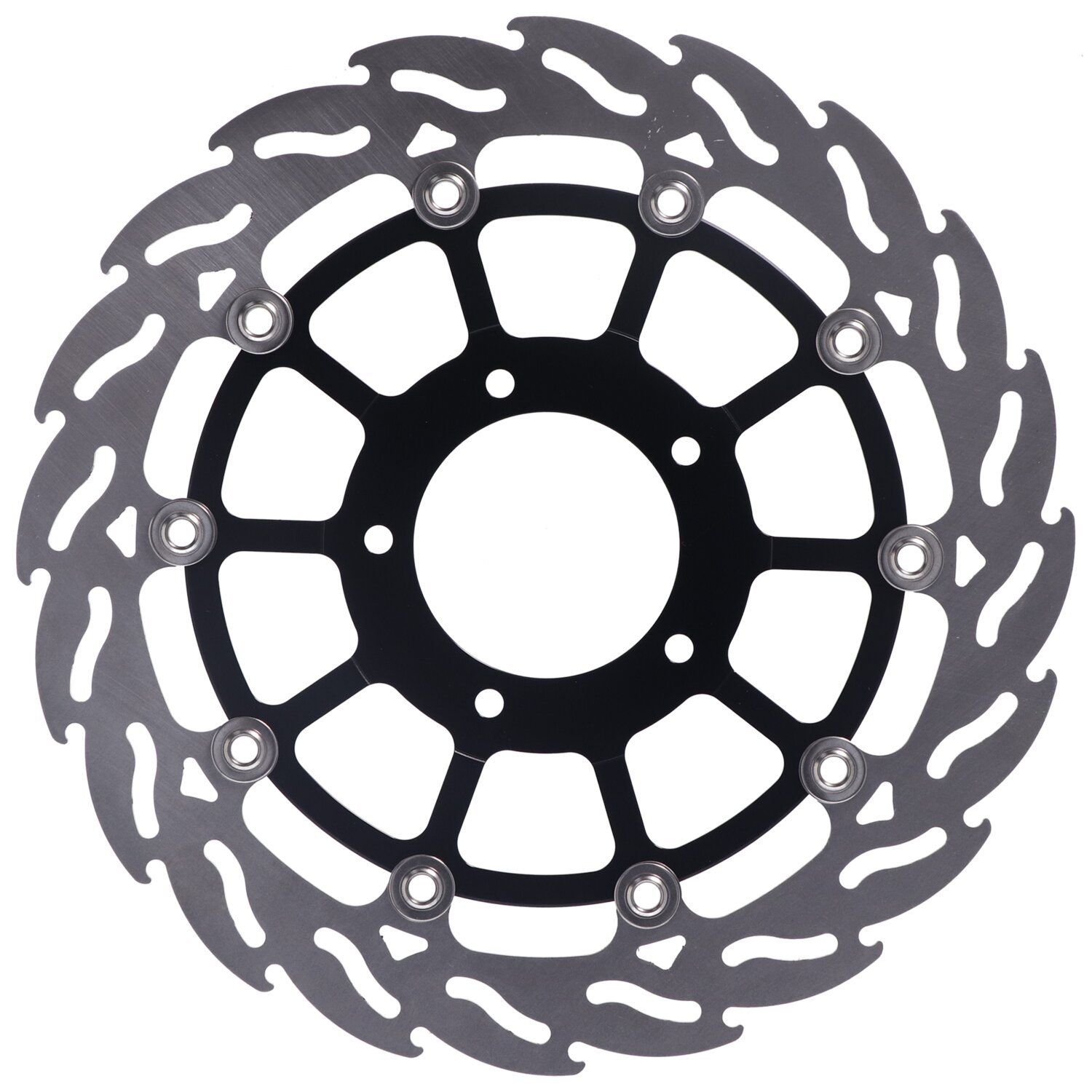 Moto-Master Flame series floating brake rotor