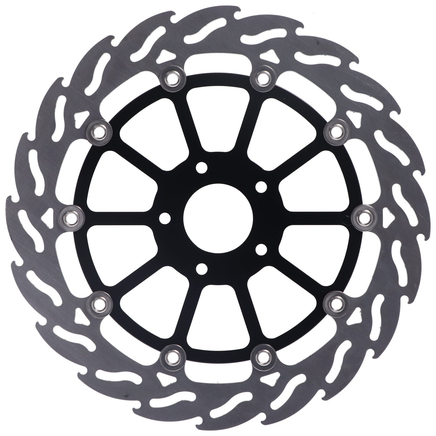 Moto-Master Flame series floating brake rotor