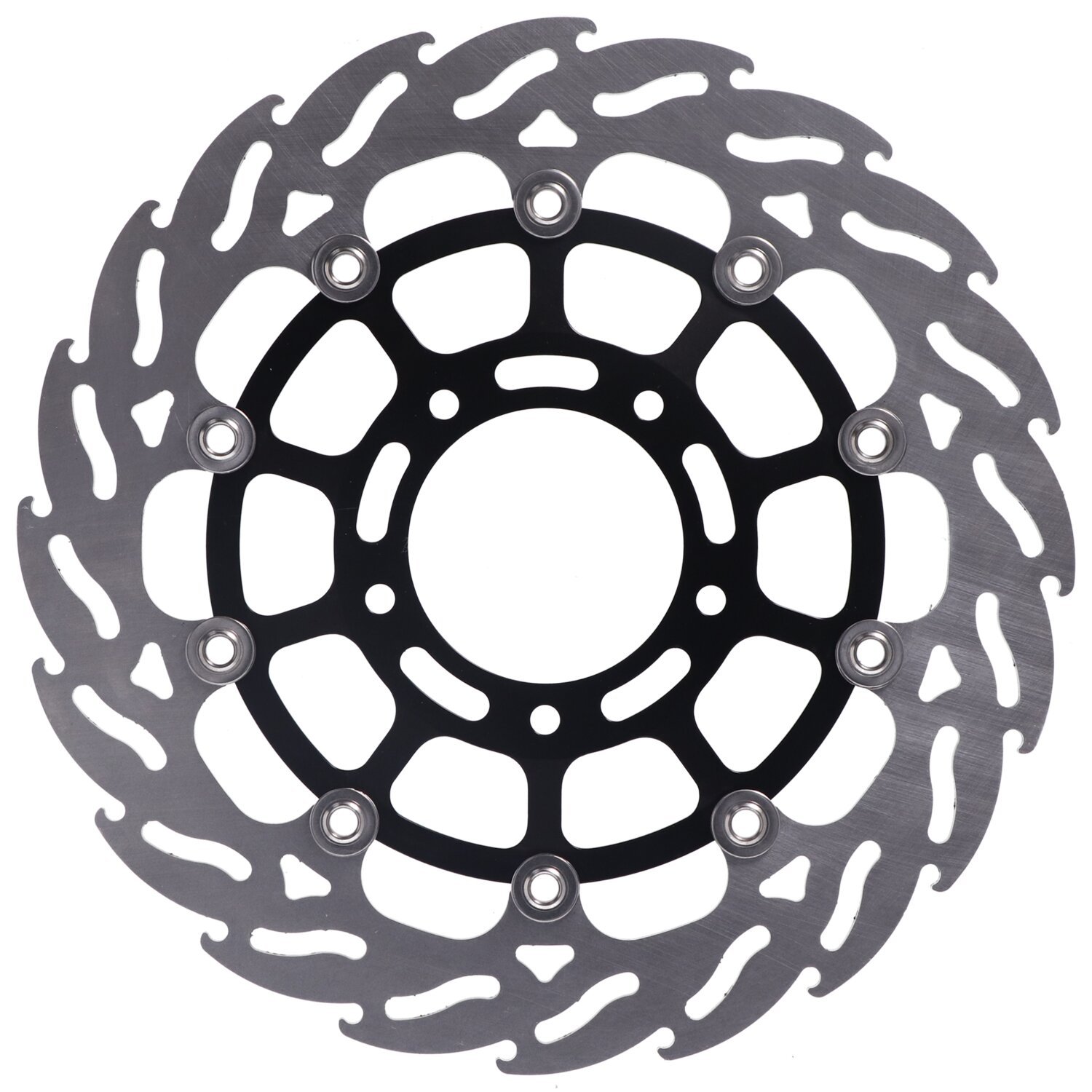 Moto-Master Flame series floating brake rotor