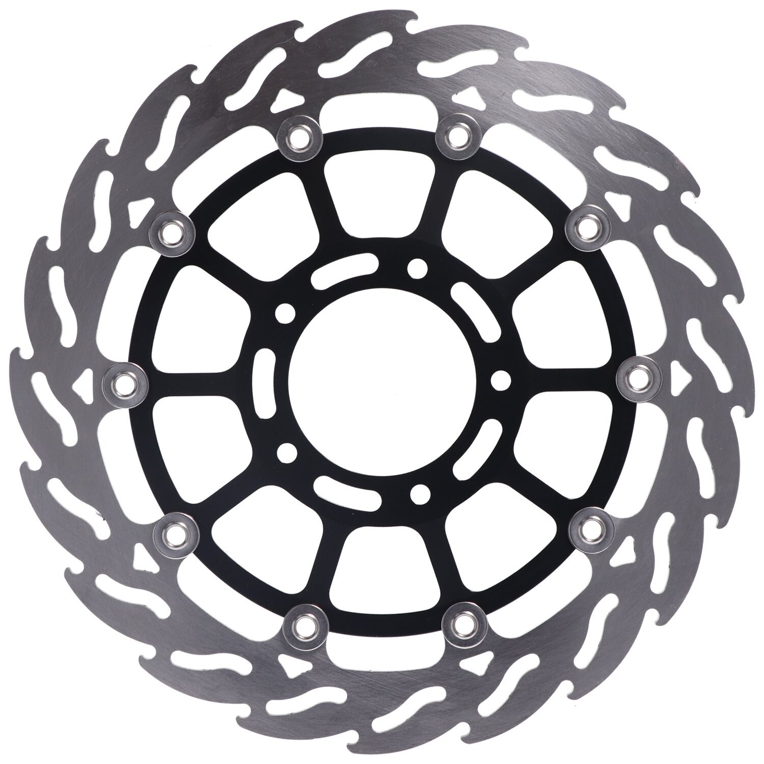 Moto-Master Flame series floating brake rotor