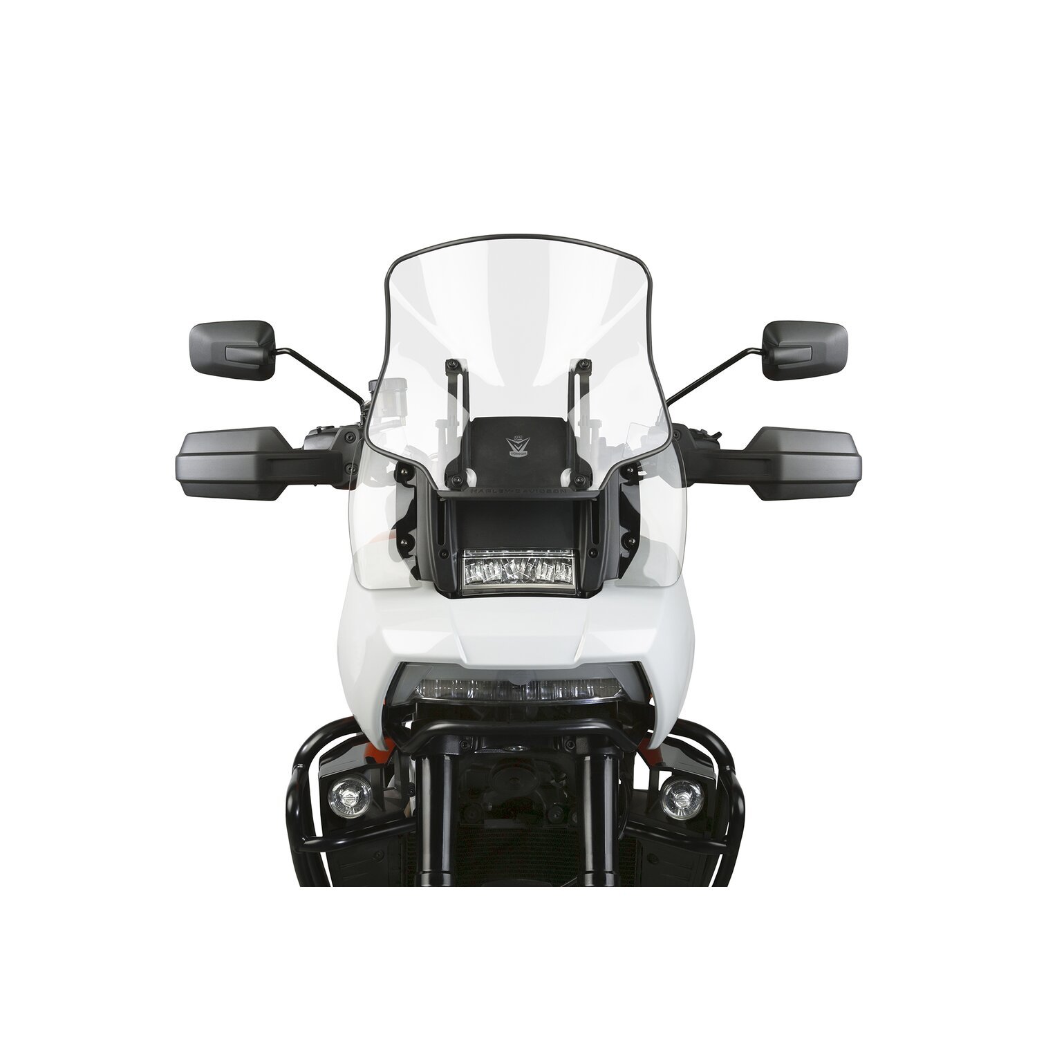 National Cycle, VStream® windshield low w/beaded edge, clear