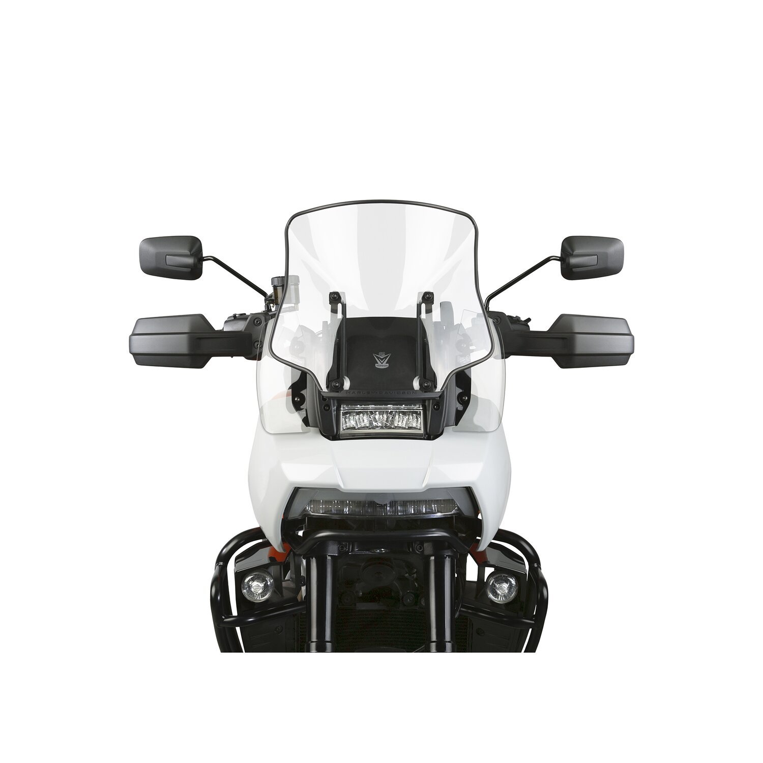 National Cycle, VStream® windshield low w/beaded edge, clear