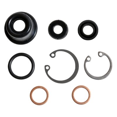 Incl copper washers, cup seals & o-rings (& repl. screws where applicable)
