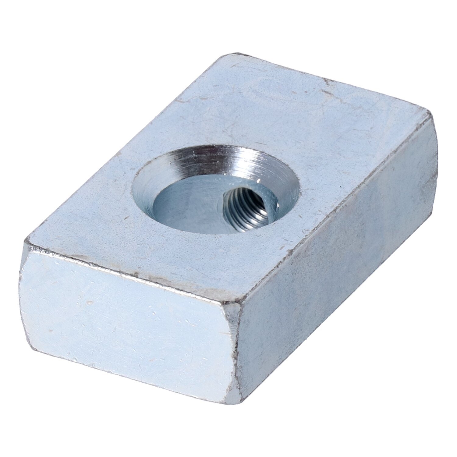 Block, axle adjuster swingarm