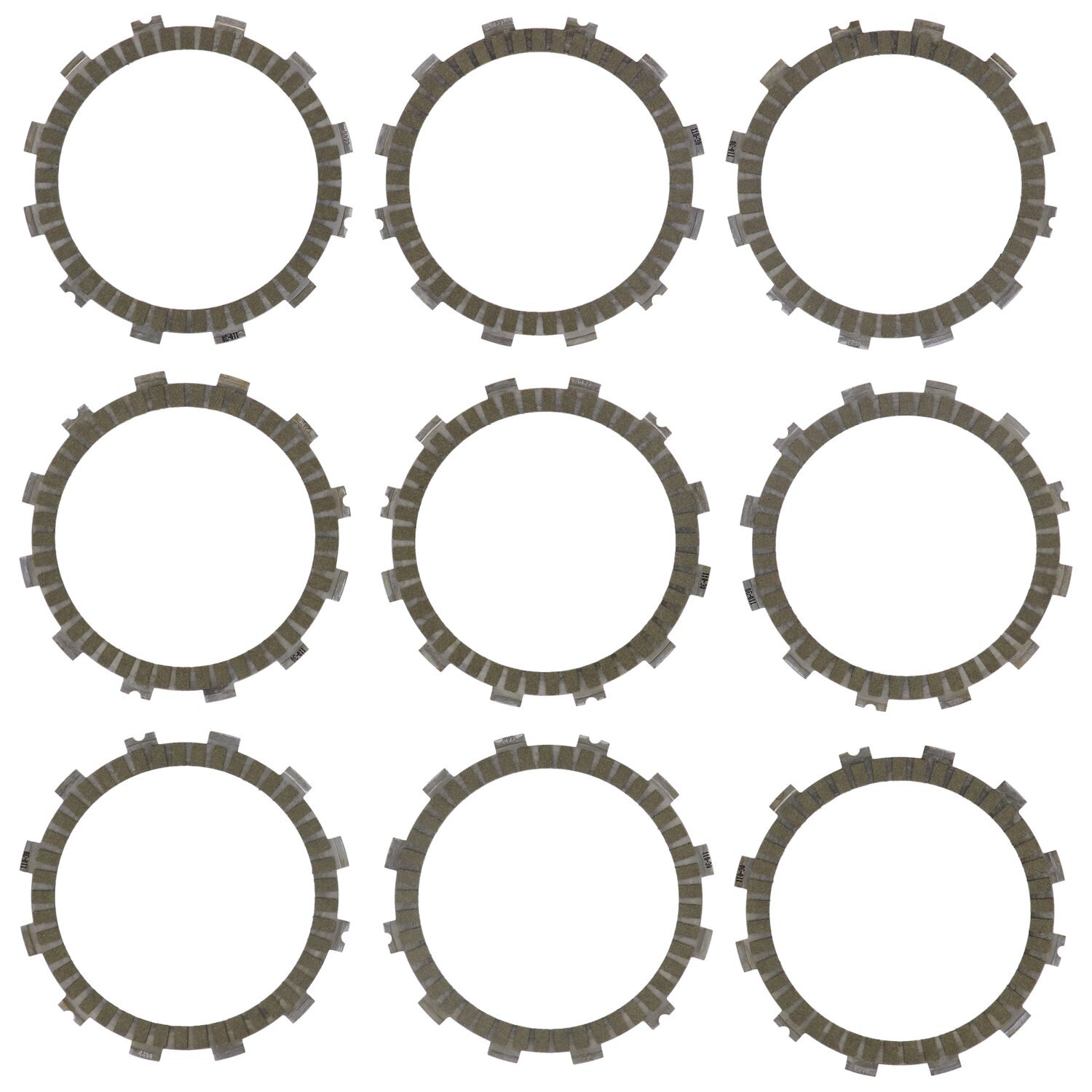 TRW clutch plate kit, frictions discs