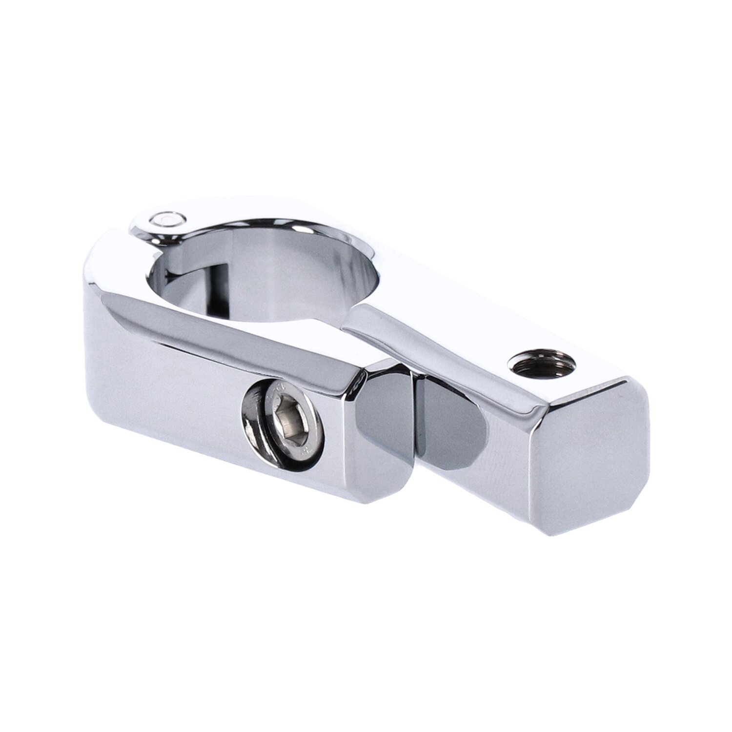 Daytona, universal bracket. Side-mount. 1" ID. M8 thread