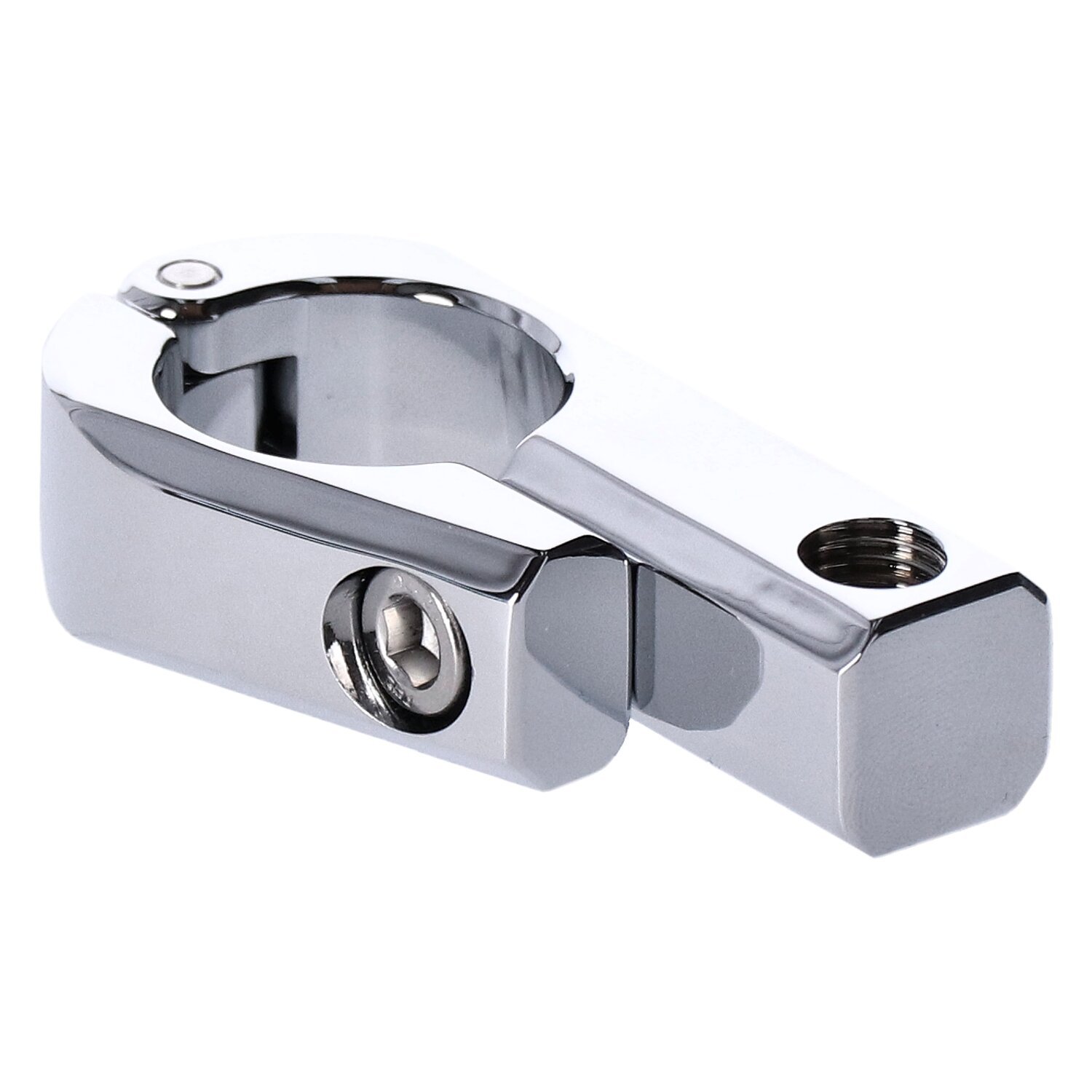 Daytona, universal bracket. Side-mount. 1" ID. M10 thread